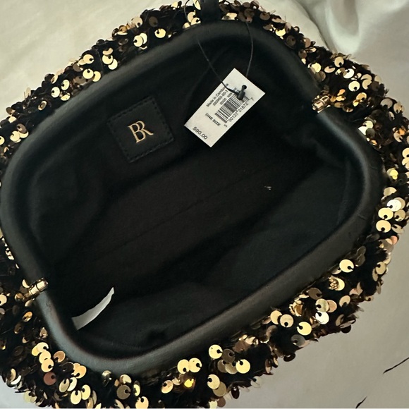 🆕 Banana Republic Factory Sequin Clutch.  New with Tags - Picture 5 of 7